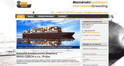 Desktop Screenshot of invioczech.com